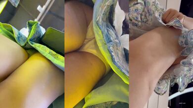 商城偷窥漂亮小姐姐 红色骚内内居然还是透明的 骚逼清晰可见 大屁屁也饱满性感