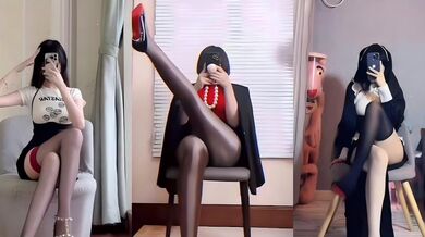 PMV抖音风混剪 黑丝高跟抬腿变装合集 二郎翘弹力坐屌 全程激情性癖拉爆！